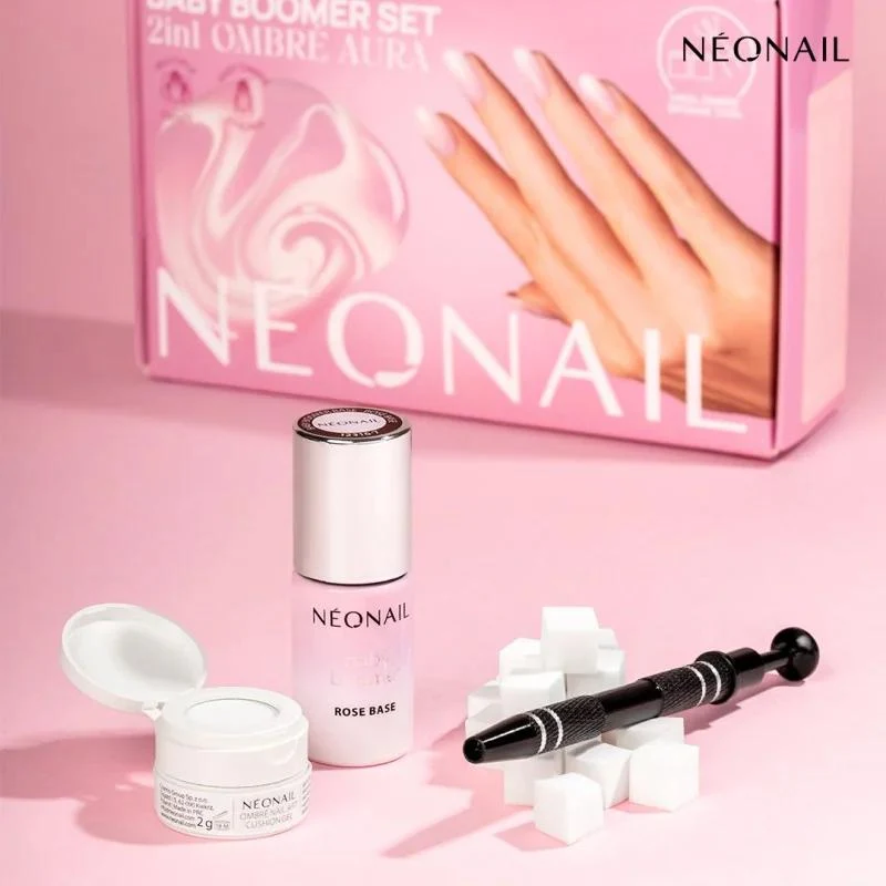 Baby Boomer Set 2in1 Ombre Aura Neonail