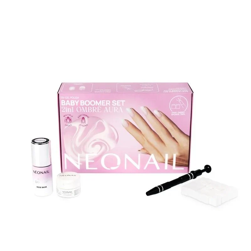 Baby Boomer Set 2in1 Ombre Aura Neonail