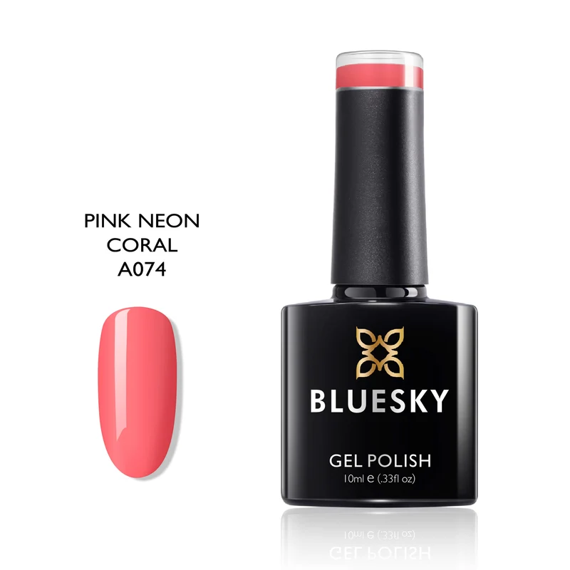 BLUESKY A074 Pink Neon Coral 10ml
