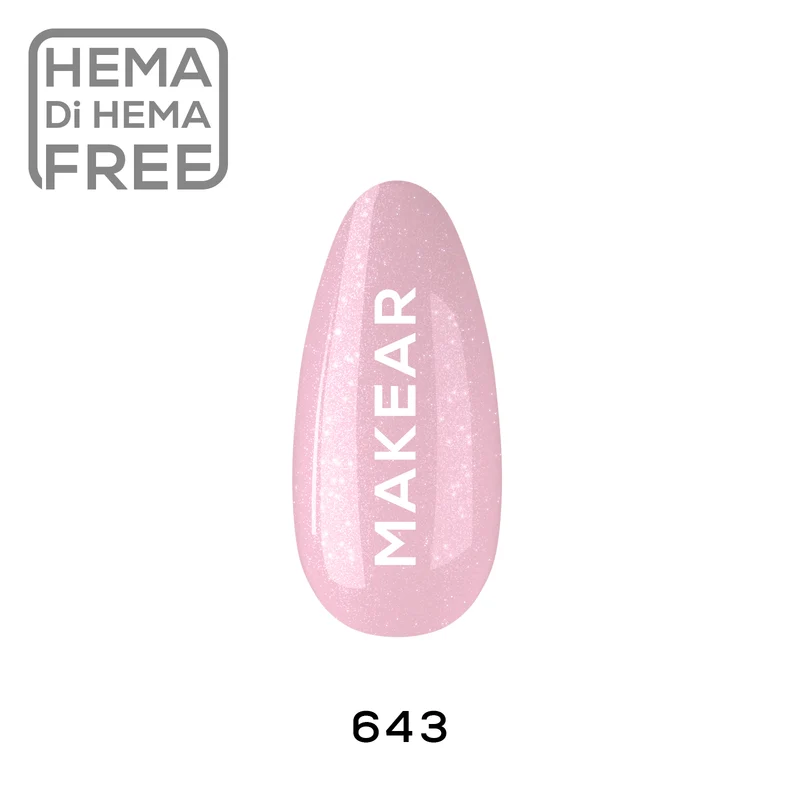643 - UV Nagellack ohne Hema 8ml MAKEAR