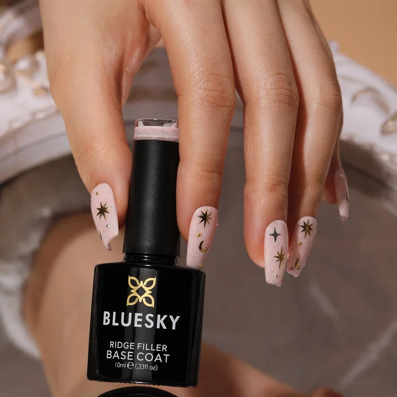 BLUESKY Glitter Ridge Filler Base Coat LGR03 10ml