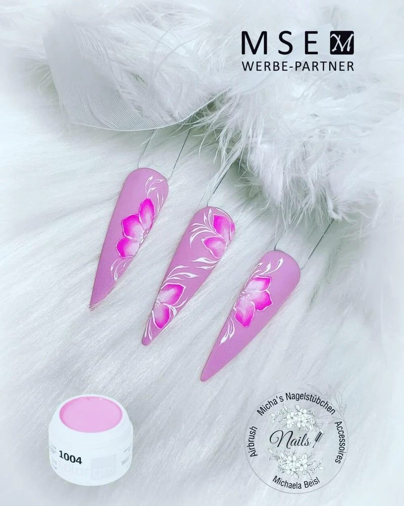 #1004 Pure Farbgel – Rosa – 5ml