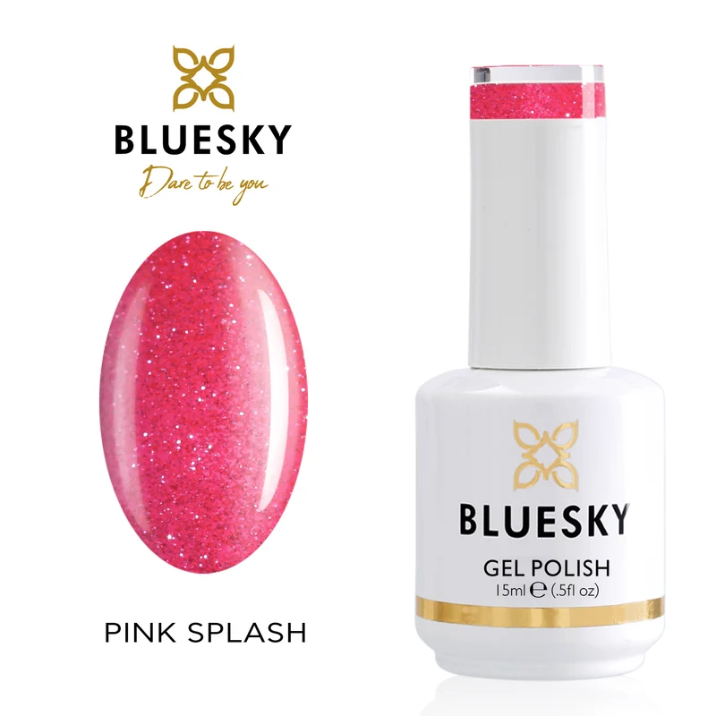 BLUESKY Sparkle Chic Pink Splash 15ml