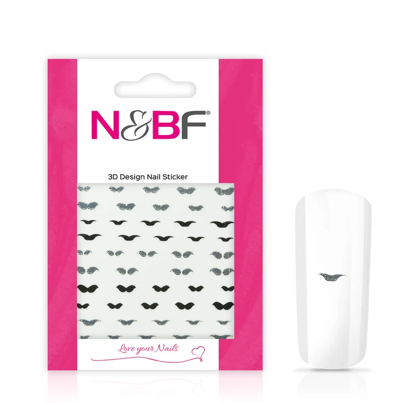 Nagelsticker Mustache
