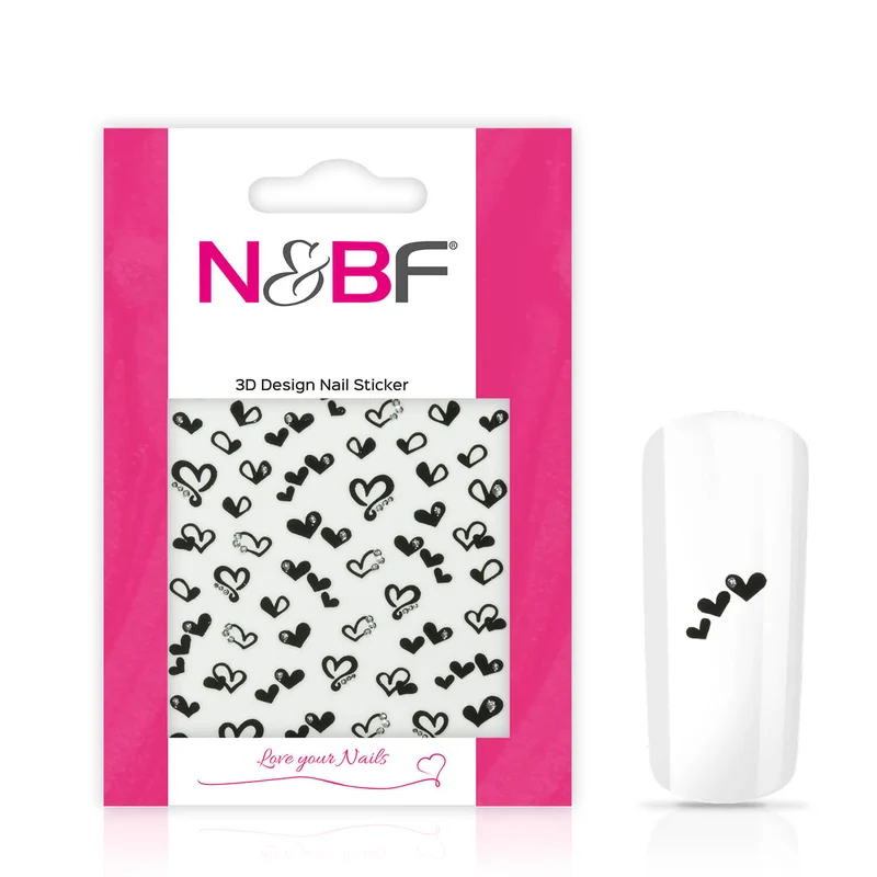 Nagelsticker Black Love