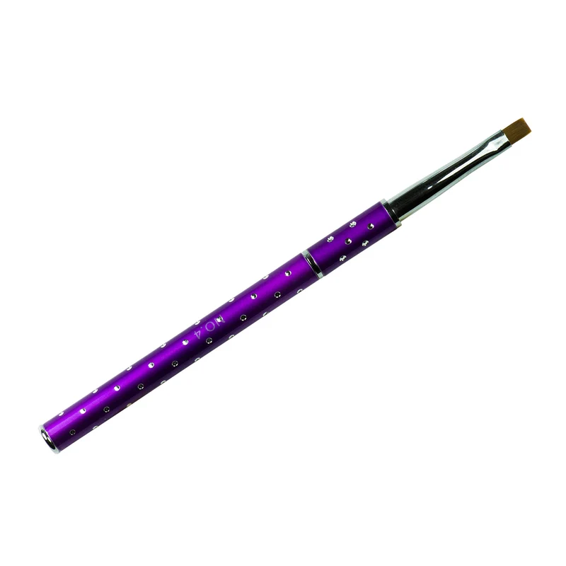 Diamonds Gel Pinsel Purple Gr. 4