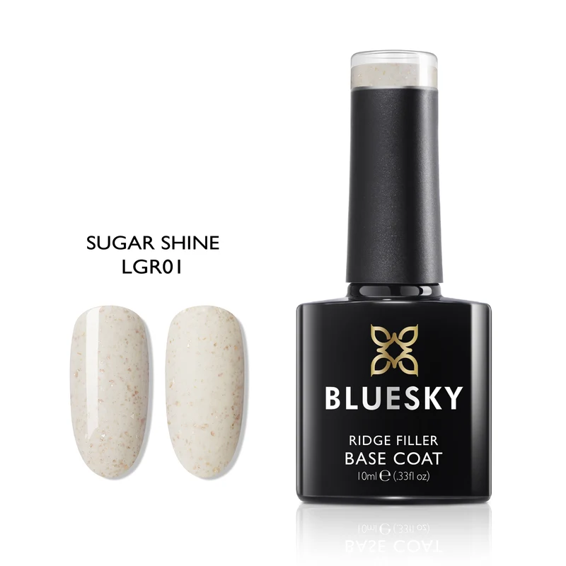 BLUESKY Glitter Ridge Filler Base Coat LGR01 10ml