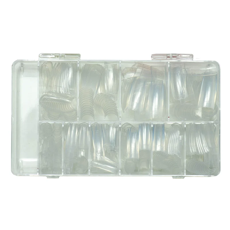 Classic Nagel Tips Clear Sortierbox 500 Stück