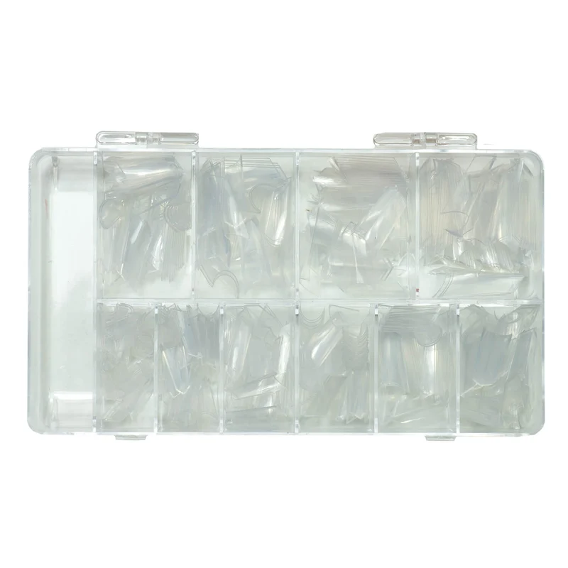 Edge Nagel Tips clear Sortierbox 500 Stück