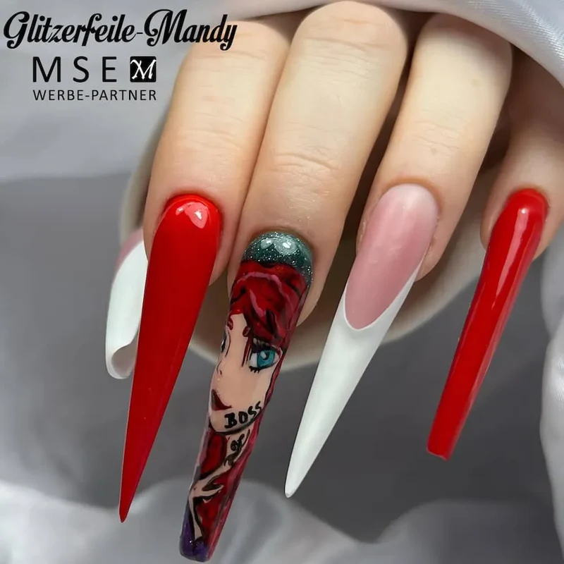 Gelaxy Shellac #075 - Klassisches Dunkelrot