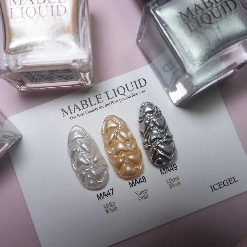 ICEGEL Marble Liquid Metal MA47-MA49