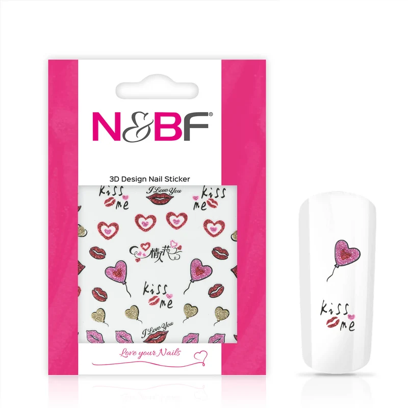 Nagelsticker Kiss Me