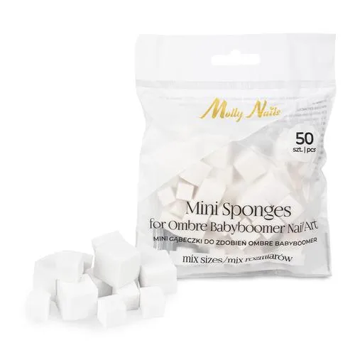 MINI OMBRE SPONGES 50pcs. Molly Nails verschieden Größen
