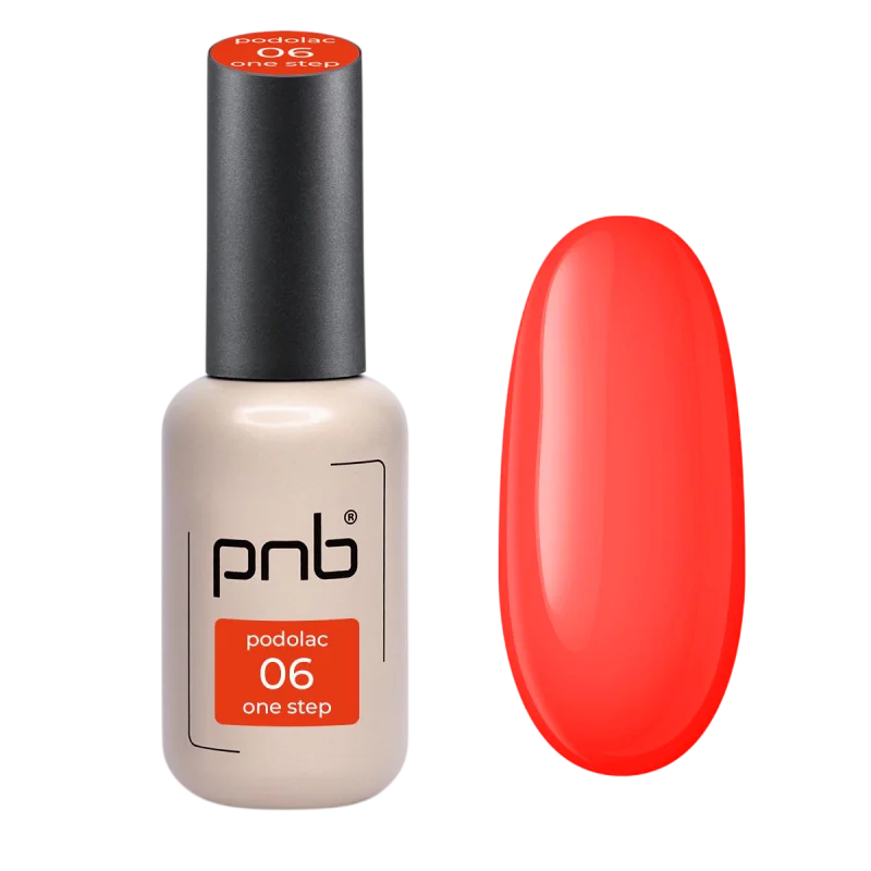 PNB Orange One-step gel polish 06 8ml