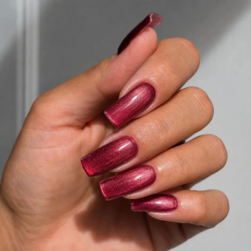 738 Cherry Choco Jelly Gloss Cat Eye UV Nagellack 7ml Semilac