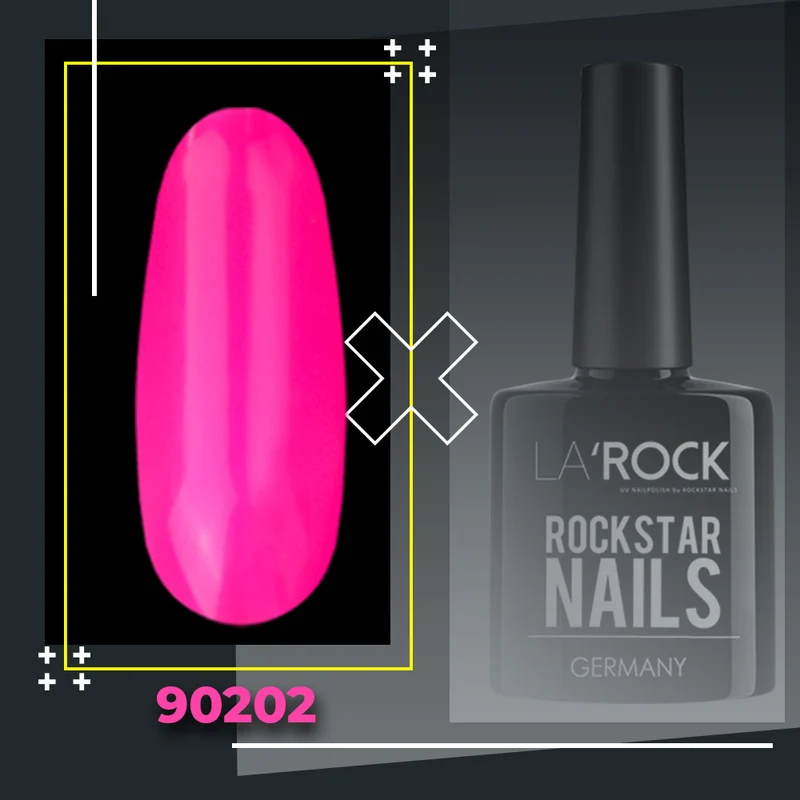 3in1 UV Gellack - 90202 - grelles pink – Rosa