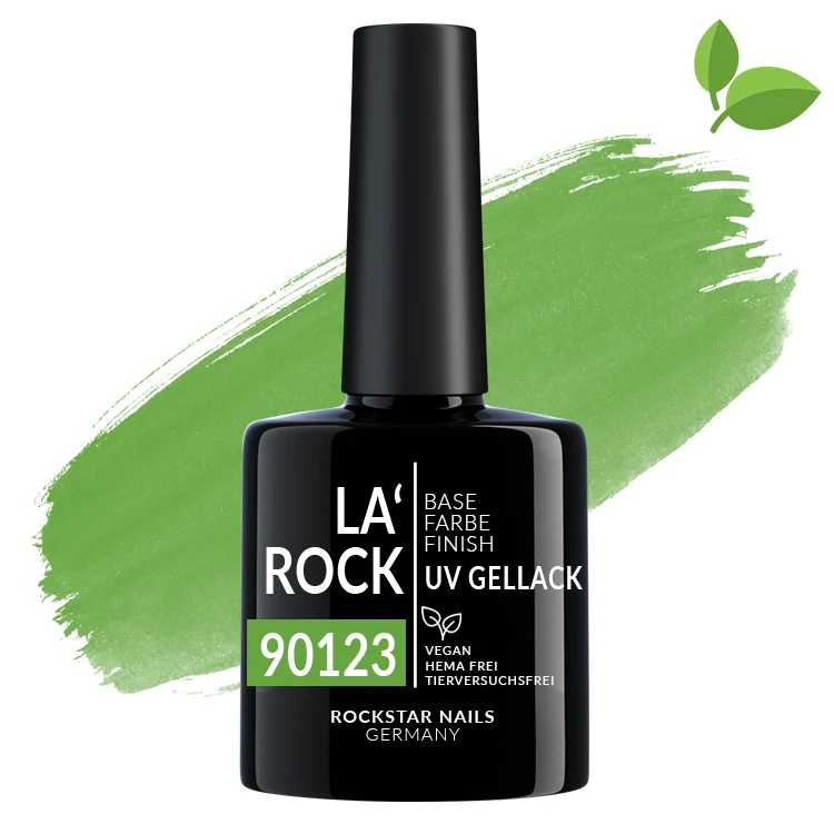 3in1 UV Nagellack - Hema frei - 90123 - gras grün