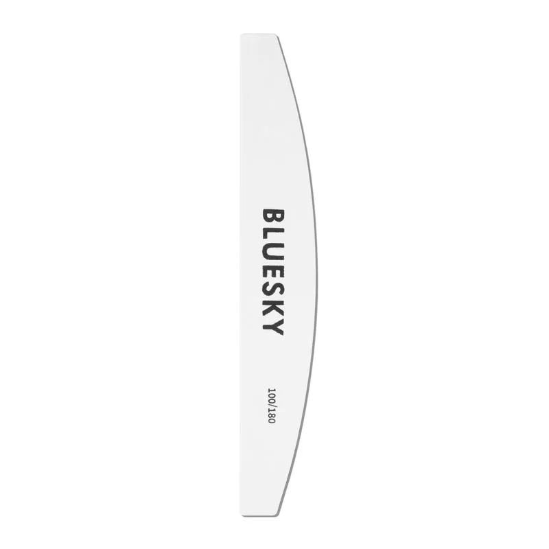 BLUESKY Nail File 100/180 Half-Moon