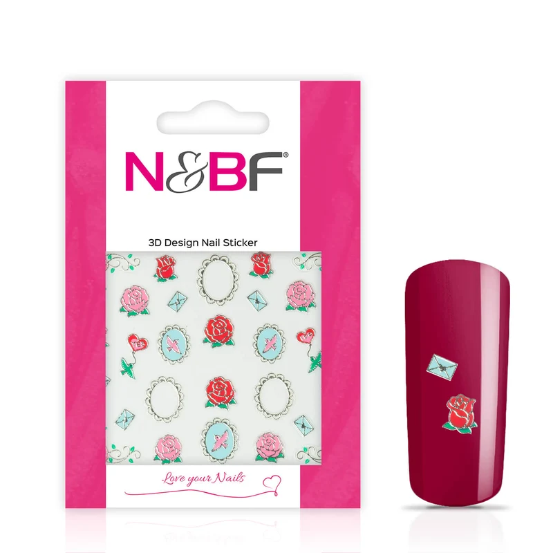 Nagelsticker Mirror Silver