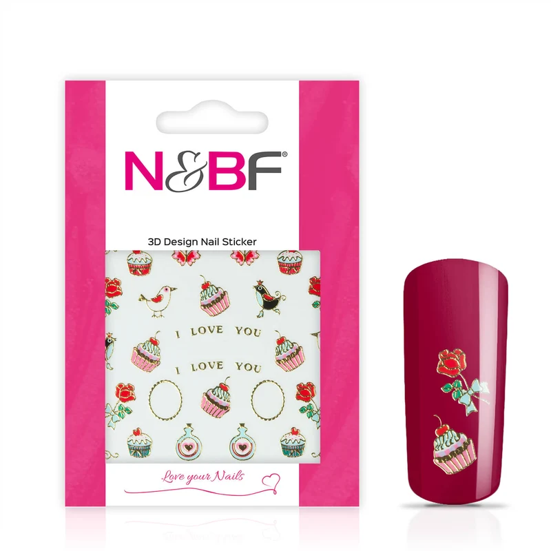 Nagelsticker Celebration Gold