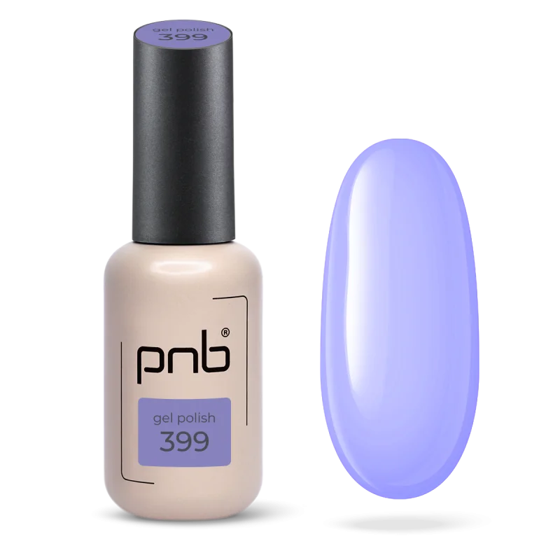 PNB violet gel polish Serene Sky 399 8ml