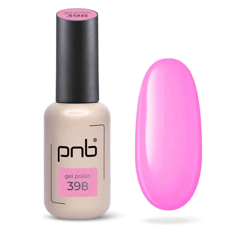 PNB pink gel polish Flamingo Bay 398 8ml