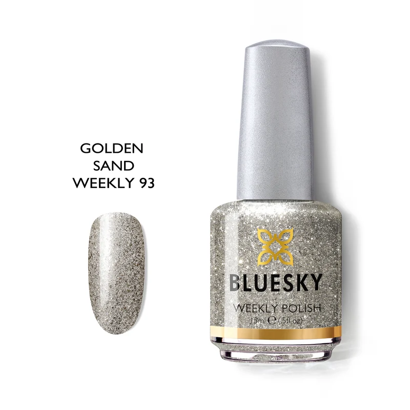 BLUESKY Nail Polish Weekly 93 Golden Sand 15ml