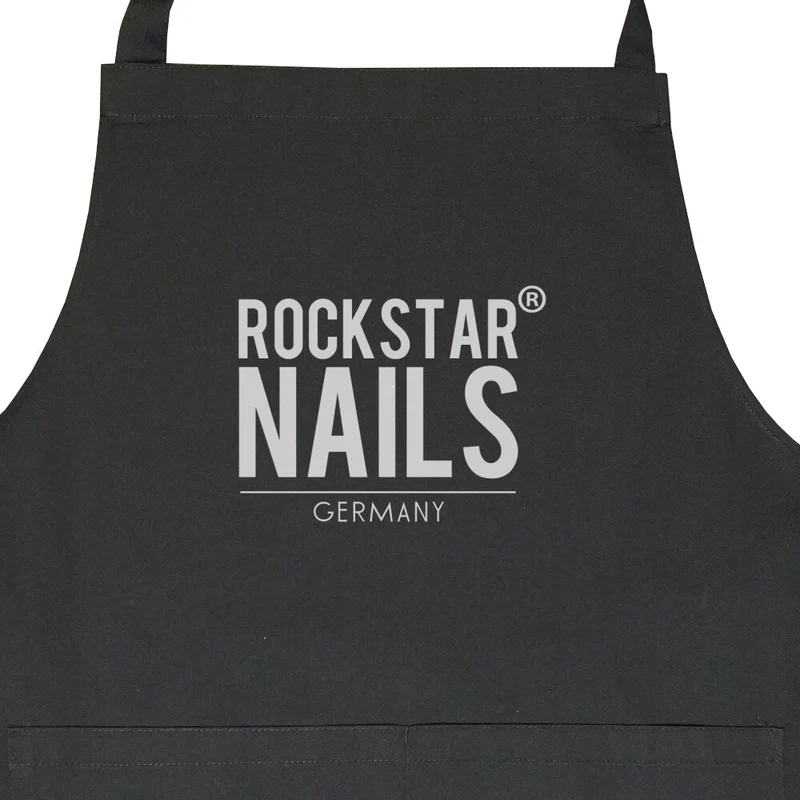 Rockstar Nails - Latzschürze mit Tasche