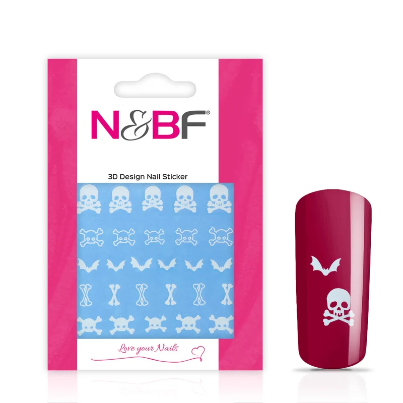Nail Tattoos Nightshine Skulls