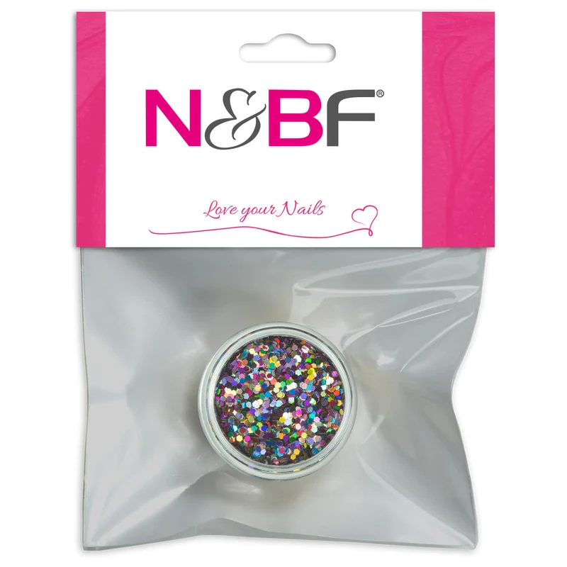 Nailart Paillletten klein Multi Color