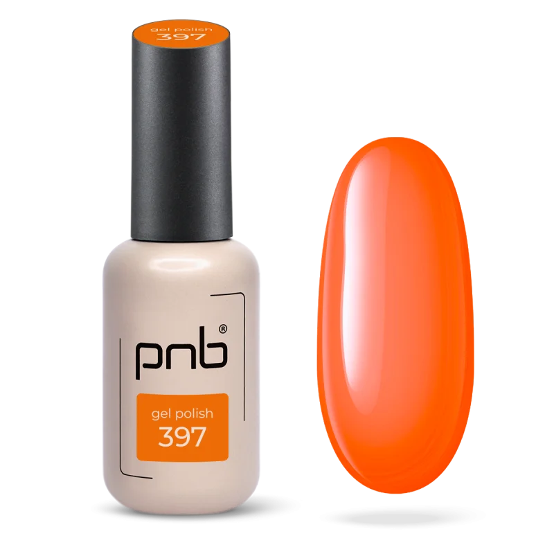 PNB orange gel polish Sunset Beach 397 8ml