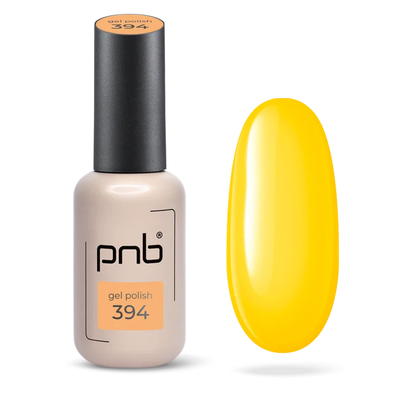 PNB yellow gel polish Sunbeam Smile 394 8ml