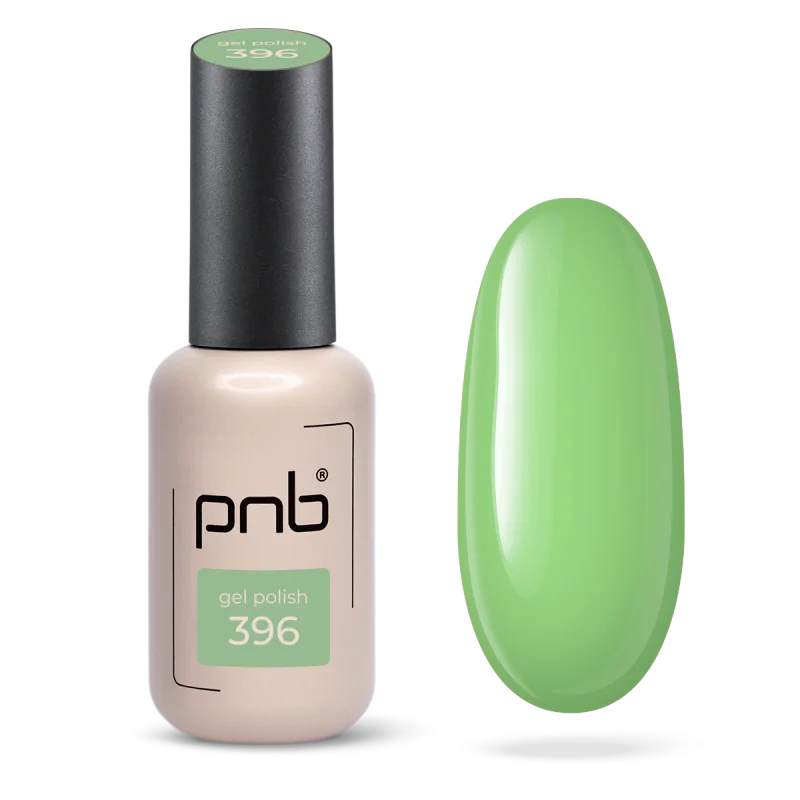 PNB green gel polish Emerald Lake 396 8ml