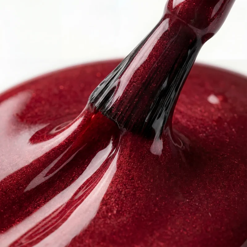 Selection Line Metallic UV Nagellack Lovely Red 15 ml