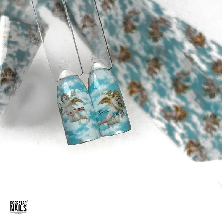 Transferfolie Engel – Zarte & Elegante Nail Art