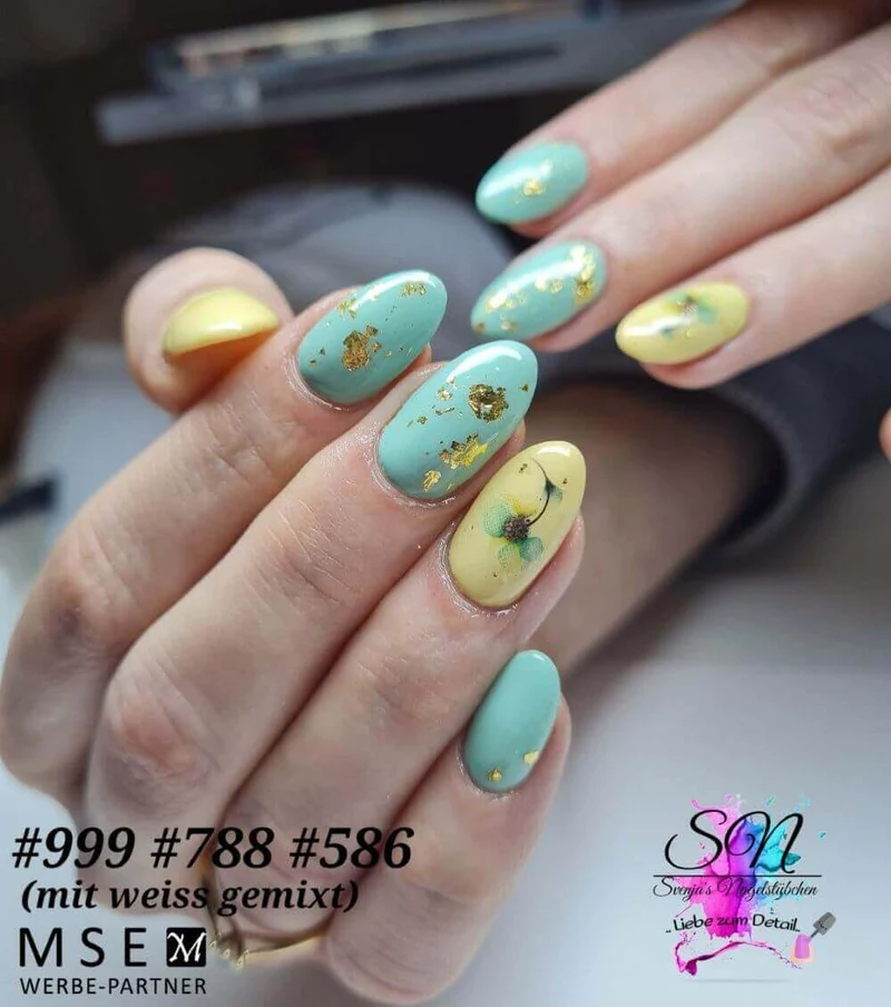 #586 Premium-PURE Color Gel 5ml Aqua Mint