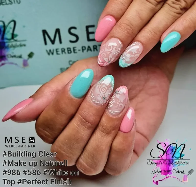 #586 Premium-PURE Color Gel 5ml Aqua Mint