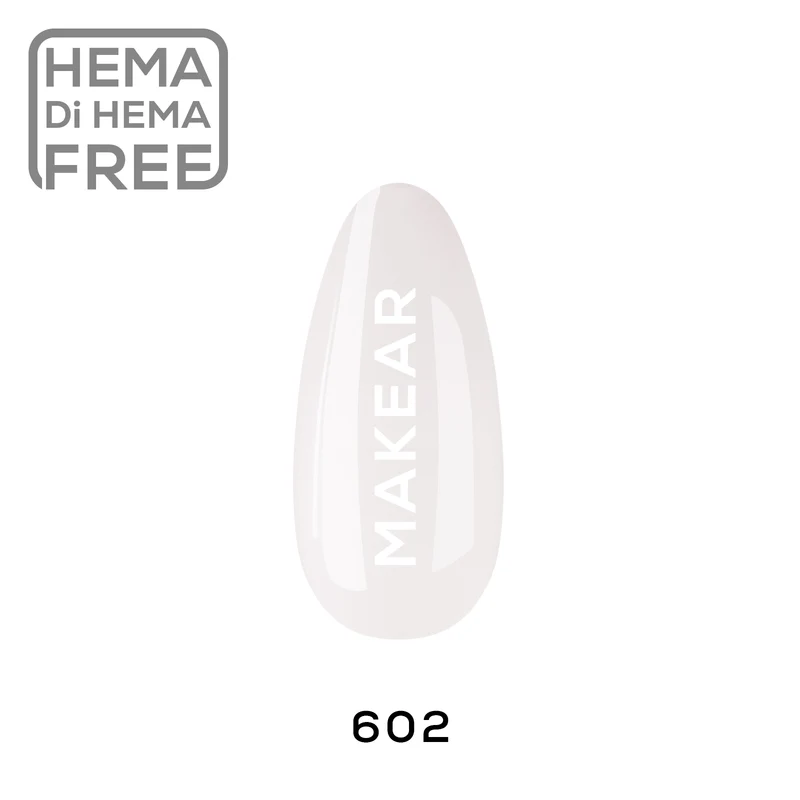 602 Milky French - UV Nagellack ohne Hema 8ml MAKEAR