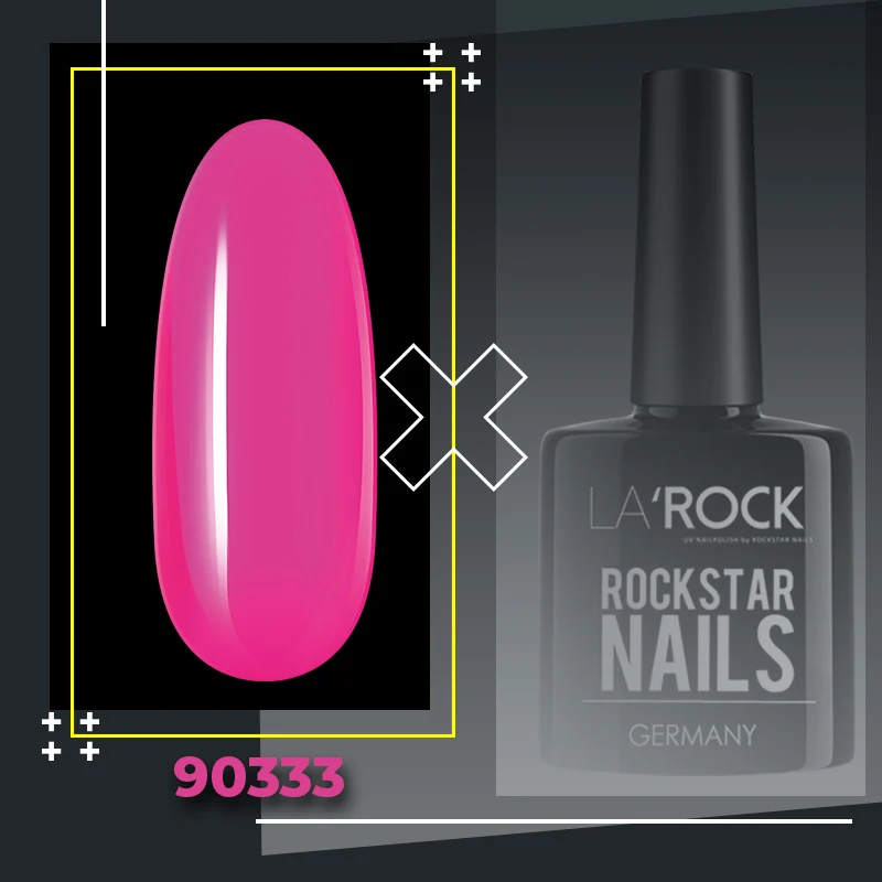 Hema Free 3in1 UV Gellack - 90333 - leuchtendes pink – Rosa