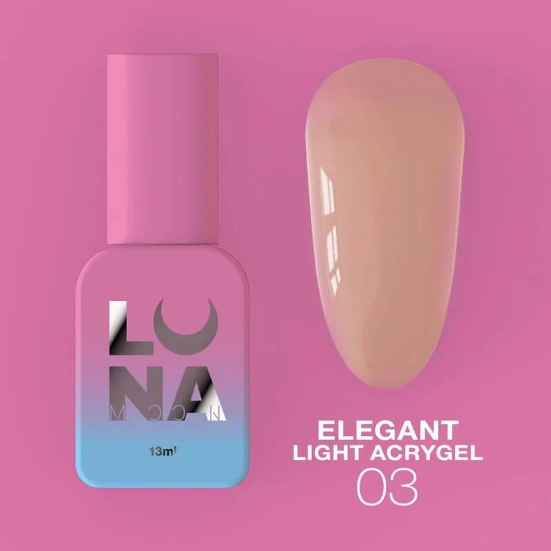 03 Elegant Light Acrygel 13ml LUNAmoon