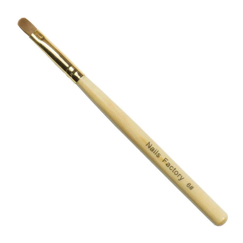 Gel Pinsel Gold Rund No. 6