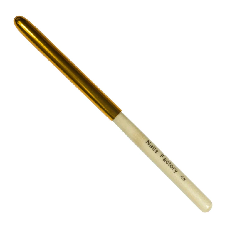 Gel Pinsel Gold Rund No. 4