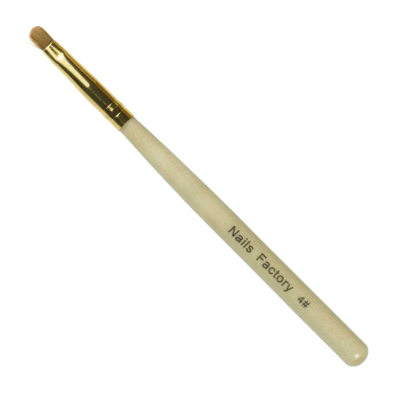 Gel Pinsel Gold Rund No. 4