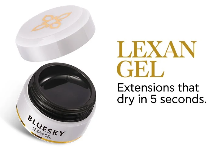 BLUESKY Lexan Gel 30 ml - Reparieren, Verlängern, Stärken in nur 5 Sekunden