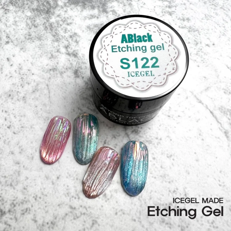 ICEGEL Ablack etching gel S122
