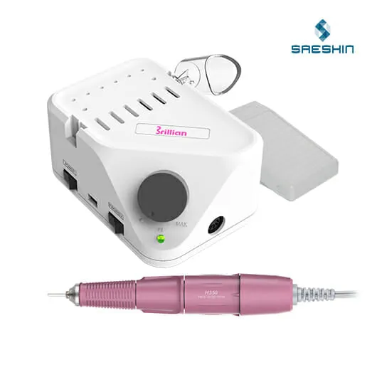 SAESHIN Brillian B350 E-file pink nail drill hand piece