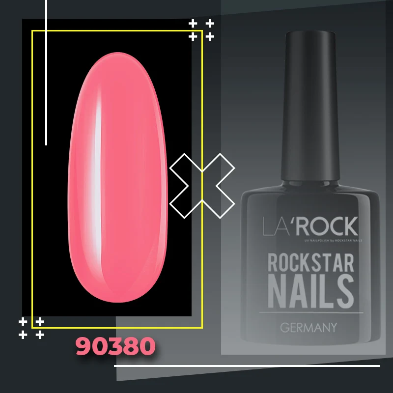 3in1 UV Gellack - 90380 - dunkles magenta – Rosa