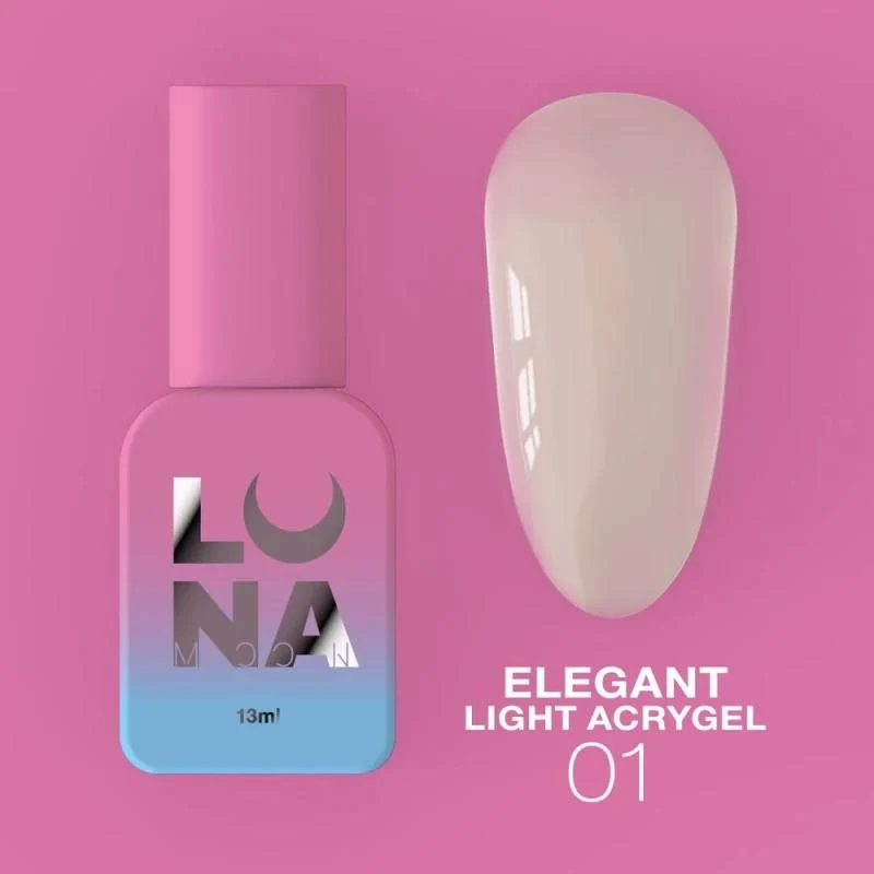 01 Elegant Light Acrygel 13ml LUNAmoon