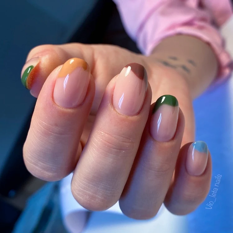 3in1 UV Gellack - 90296 - olive grün