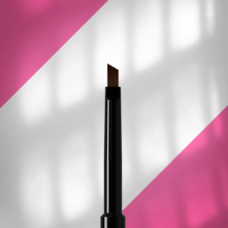 STALEKS PRO Angled brush for gel EXPERT 4 mm / 7 mm, gel application brush NBE-10